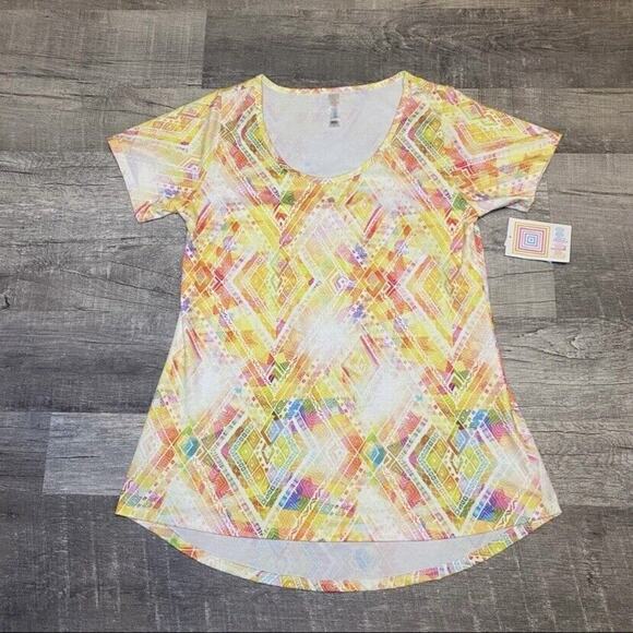 NWT Lularoe Perfect T Short Sleeve Pastel Colors Loose Relaxed A-Line T Shirt - Picture 6 of 9
